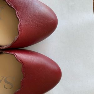 Scalloped Ballet Flats